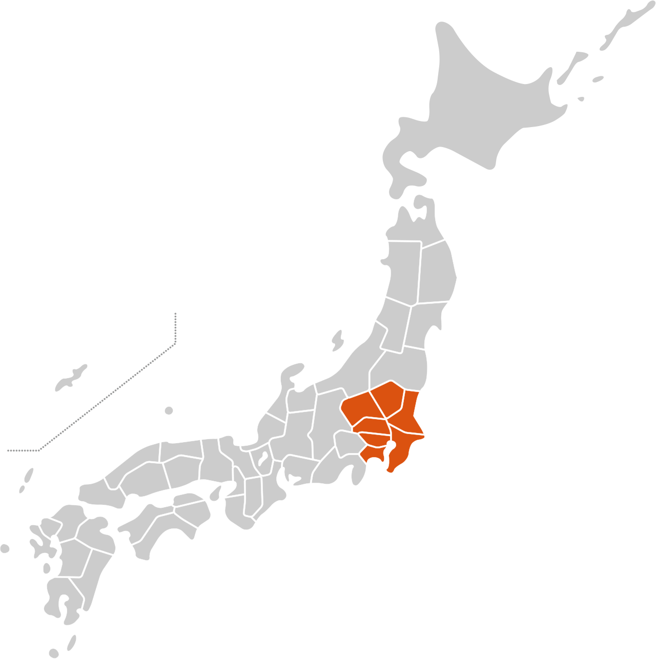 関東地方 地図